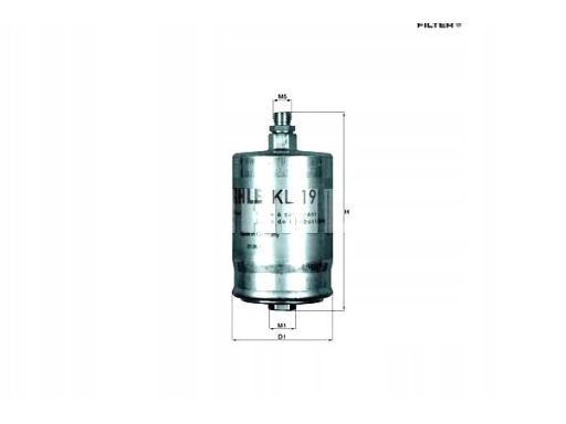 Filtr Paliwa Kl 19