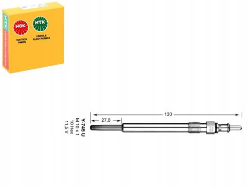 Świeca Żarowa/Płomieniowa 6346