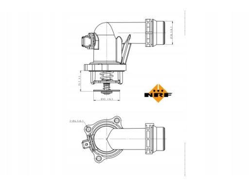 Termostat Środka Chłodzącego 725001