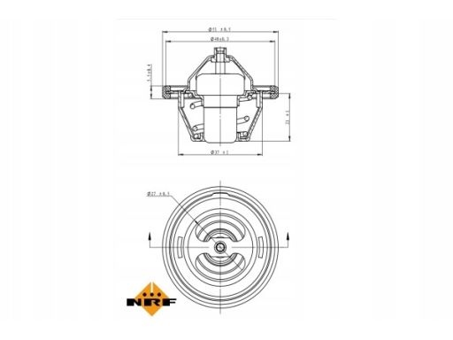 Termostat Środka Chłodzącego 725154