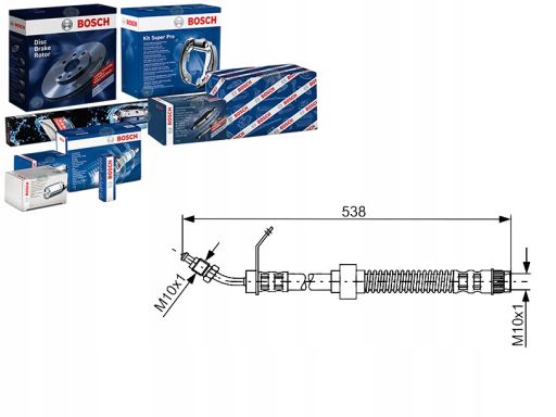 Przewód Hamulcowy Elastyczny 1 987 481 151