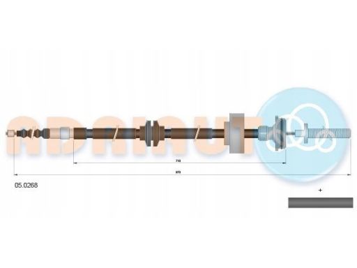 Linka Hamulca Postojowego 05.0268