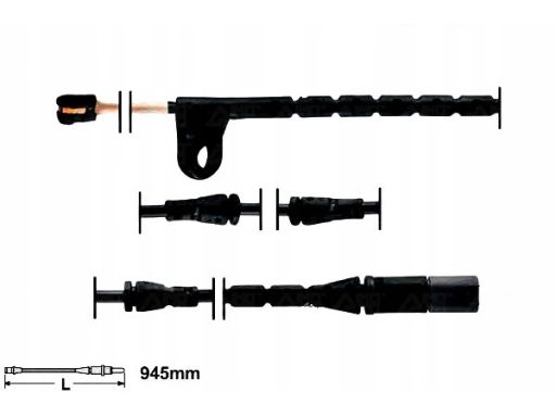 Styk Ostrzegawczy Zużycia Okładzin Hamul 24.8190-0071.2