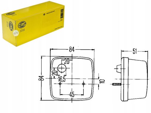 Lampa Kierunkowskazu 2Be 003 014-251