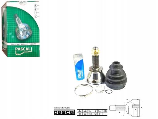 Przegub Napędowy Kpl. G1G006Pc