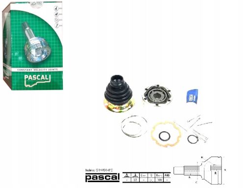 Przegub Napędowy Kpl. G1W014Pc