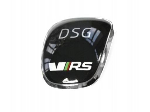 Nakładka Plakietka Gałki Zmiany Biegów Dsg Rs Skoda Octavia Iii 5E0713