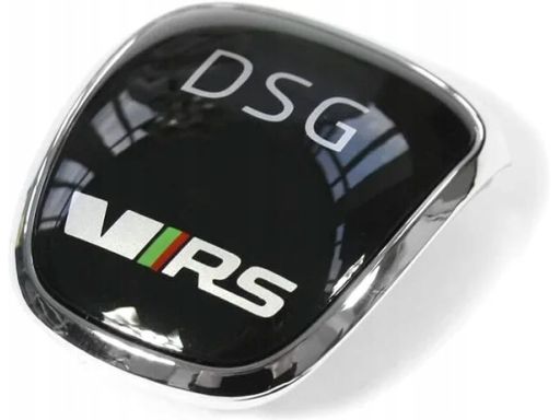 Nakładka Plakietka Gałki Zmiany Biegów Dsg Rs Skoda Octavia Iii 5E0713