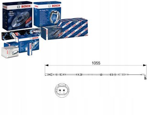 Styk Ostrzegawczy Zużycia Okładzin Hamul 1 987 473 507