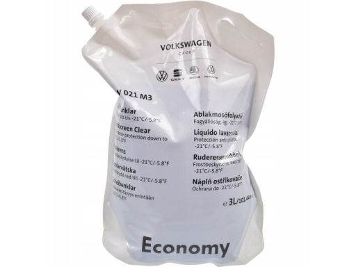 Zimowy płyn do spryskiwaczy koncentrat -21°C Oryginał Volkswagen Audi