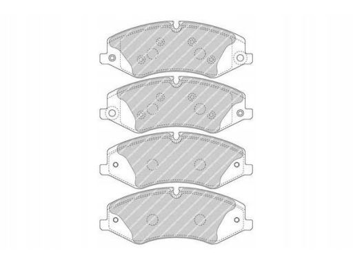 Klocek Hamulcowy Kpl. Fdb4455