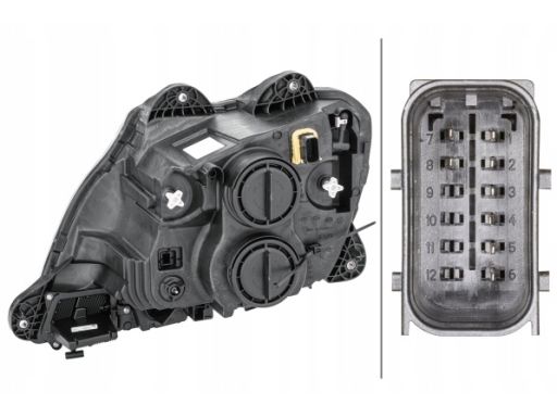 Reflektor Świateł Przednich 1Ed 010 116-521