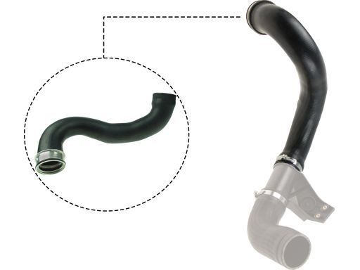 Przewód Powietrza Doładowujacego 09-0829