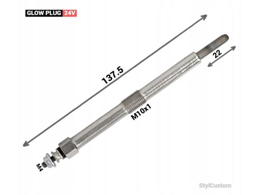 Świeca Żarowa/Płomieniowa 8519