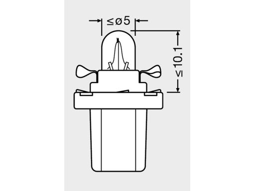 Żarówka Oświetlenia Tablicy Przyrządów 4008321096807
