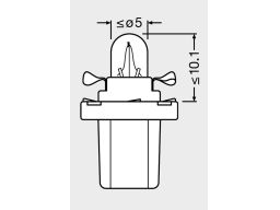 Żarówka Oświetlenia Tablicy Przyrządów 4008321096807