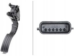 Czujnik, Pozycja Pedału Gazu 6Pv 009 978-731