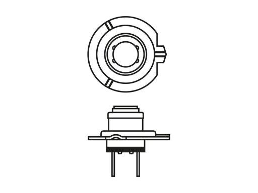 Żarówka Reflektora Świateł Przednich 1 987 302 772