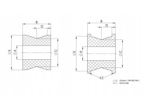 Tuleja Silentblocku Stabilizatora 00218764