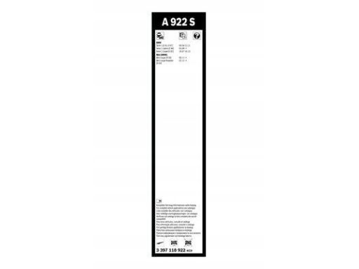 Pióro Wycieraczki 3 397 118 922