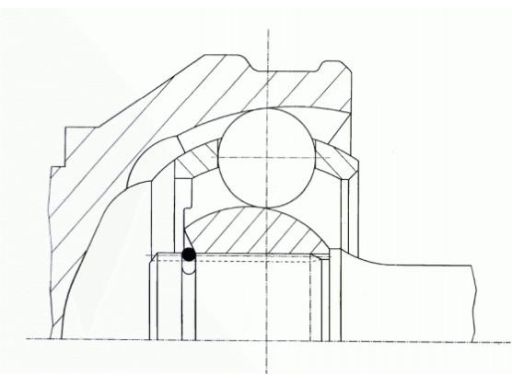 Przegub Napędowy Kpl. 23689
