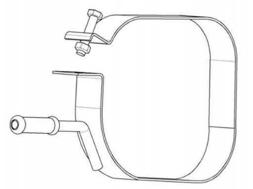 Wieszak Tłumika 80594