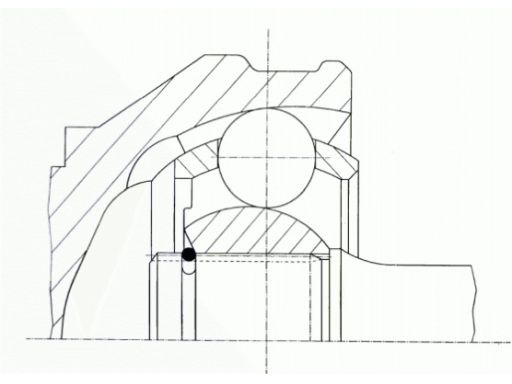 Przegub Napędowy Kpl. 36510