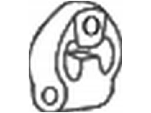 Wieszak Tłumika 255-810