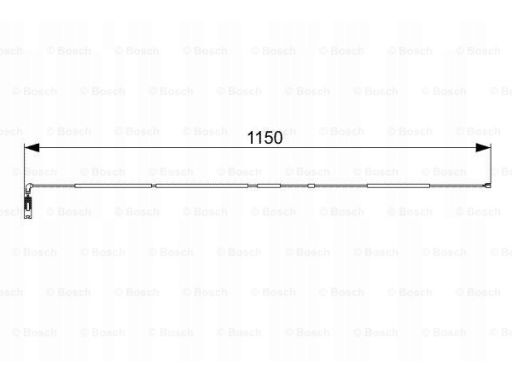 Styk Ostrzegawczy Zużycia Okładzin Hamul 1 987 473 004