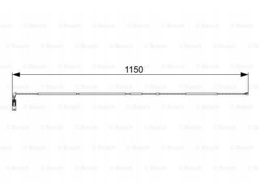 Styk Ostrzegawczy Zużycia Okładzin Hamul 1 987 473 004