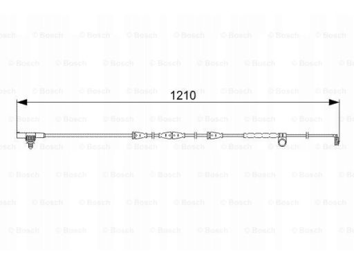Styk Ostrzegawczy Zużycia Okładzin Hamul 1 987 473 054