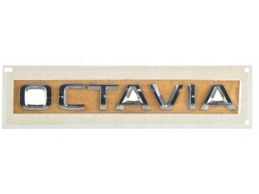 Oryginalny Emblemat Znaczek Napis Skoda Octavia Iii