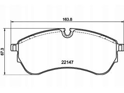 Klocek Hamulcowy Kpl. 2214703