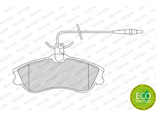 Klocek Hamulcowy Kpl. Fdb1112