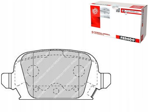 Klocek Hamulcowy Kpl. Fdb1472