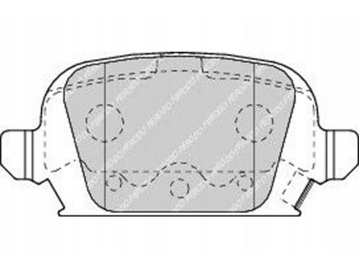 Klocek Hamulcowy Kpl. Fdb1472