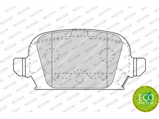 Klocek Hamulcowy Kpl. Fdb1472