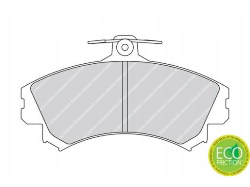 Klocek Hamulcowy Kpl. Fdb1738