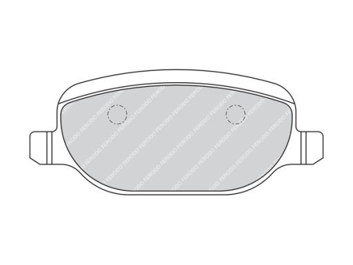 Klocek Hamulcowy Kpl. Fdb1795