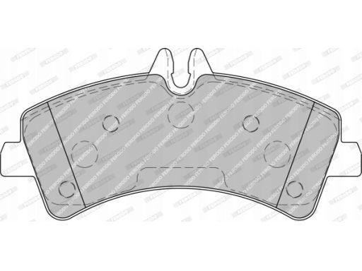 Klocek Hamulcowy Kpl. Fvr1779