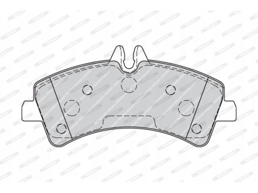 Klocek Hamulcowy Kpl. Fvr1779