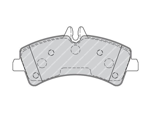 Klocek Hamulcowy Kpl. Fvr1779