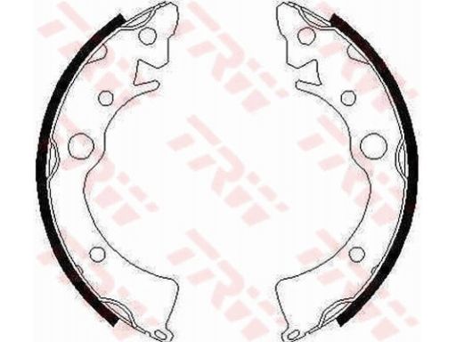 Szczęki Hamulcowe Kpl. Gs6210