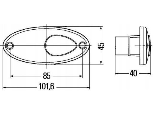 Światło Obrysowe 2Xs 964 295-031