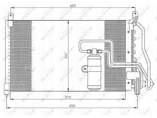 35134 Skraplacz Klimatyzacji Nrf 35134 Nrf