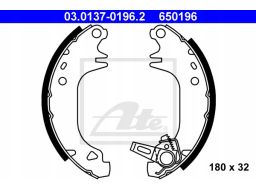 03.0137-0196.2 Szczęki Hamulcowe Kpl. Ate
