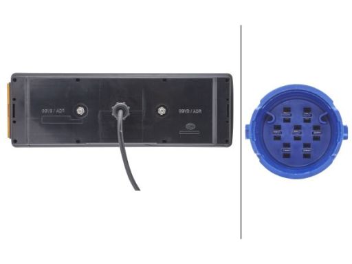 Lampa Zespolonych Świateł Tylnych 2Vp 340 450-441