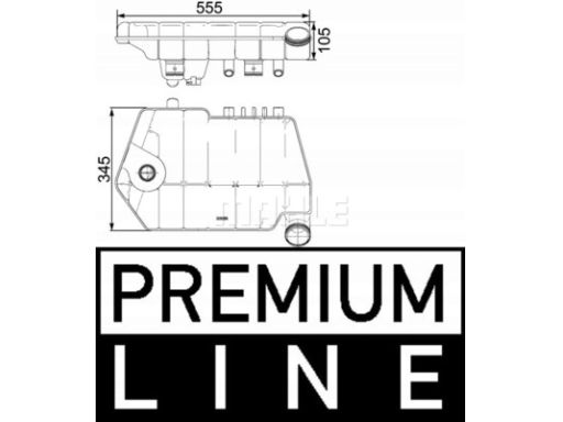 Zbiorniczek Wyrównawczy Płynu Chłodząceg Crt 66 000P