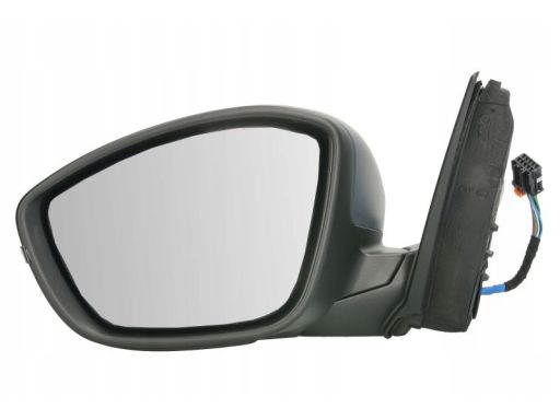 Lusterko Zewnętrzne Lewe Peugeot 208 - Elektryczne Podgrzewane Składan