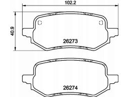 Klocek Hamulcowy Kpl. 2627301